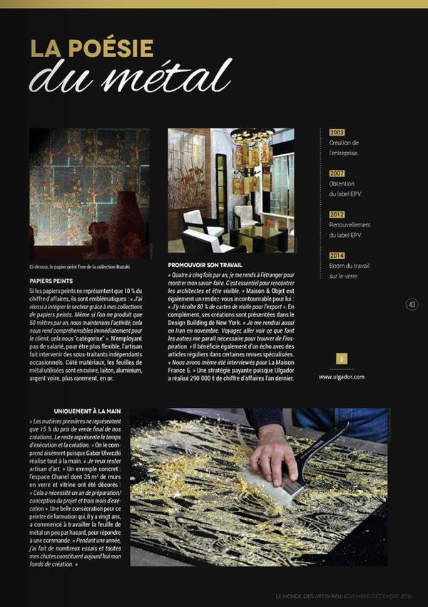 Le monde des artisants 2