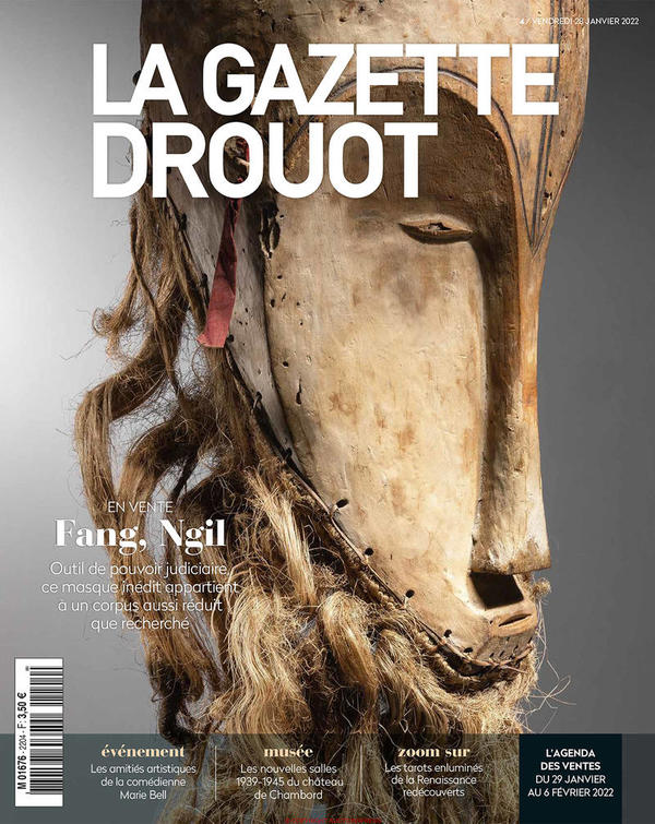 Couverture gazette drouot 2022 2
